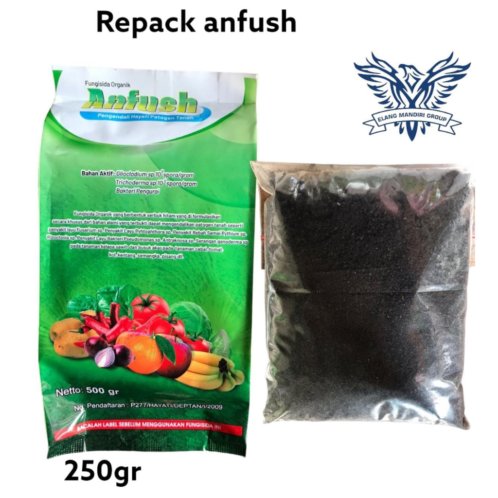 Repack Anfush 250 gram Fungisida Organik Pembasmi Hayati Anti Fusarium Tanaman