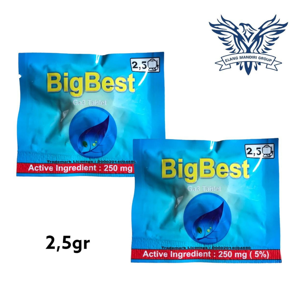 BIGBEST 5 gram Giberelin BIG BEST ZPT GA3 Pembesar Umbi Bawang, Pembesar Buah, Bulir Padi, dll Gibgro