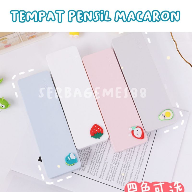 

serbagemes88 - KOTAK PENSIL / TEMPAT PENSIL WARNA MACARON / KOTAK PENSIL KOREA KEKINIAN