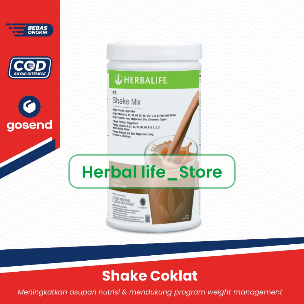 Susu Herbalife Diet-Milk Shake Herbalife-herbalife original 100%