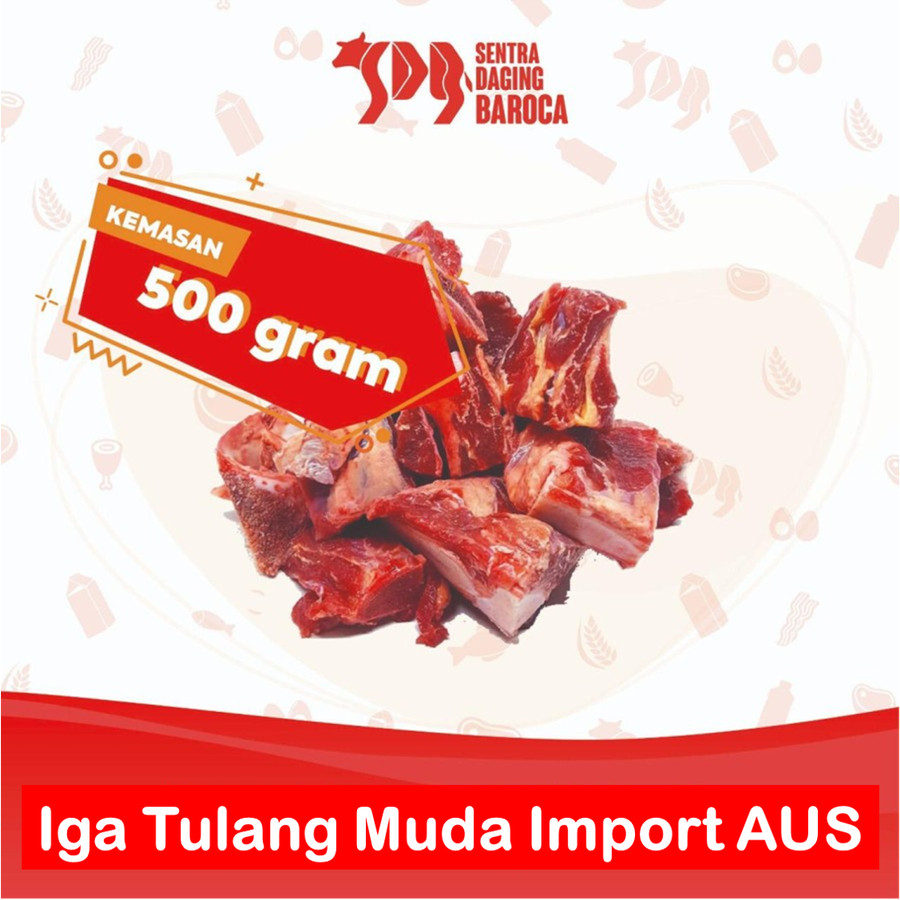 

Iga Sapi Tulang Muda 500 Gram / Iga Brisket Bone