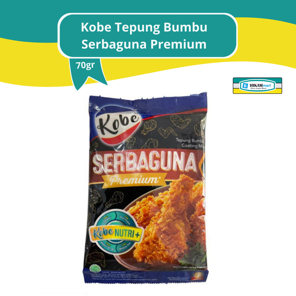 

Kobe Tepung Bumbu Serbaguna Premium 70gr, Termurah, Terlaris