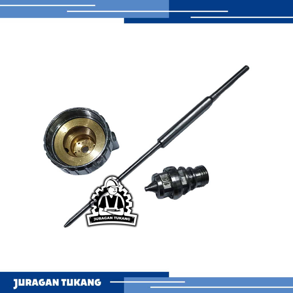 Set Nozzle Sparepart 1.5 mm Fluid Nozzle Set Spraygun Auarita / Auropro type W71 G