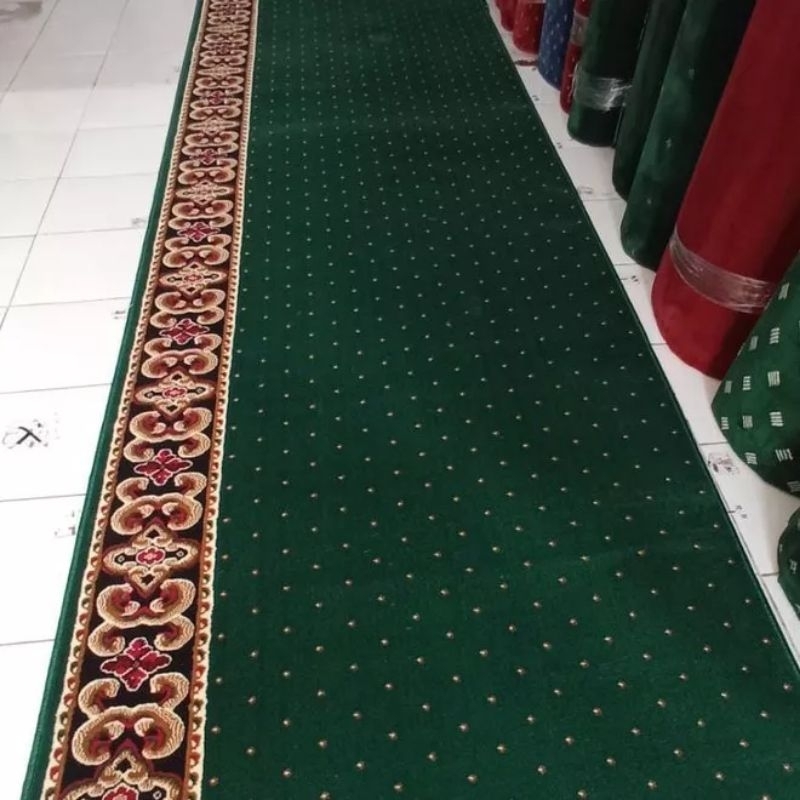 Karpet Masjid Kingdom tebal 12 mm 1 Roll 6 Meter / Sajadah / Karpet Mushola