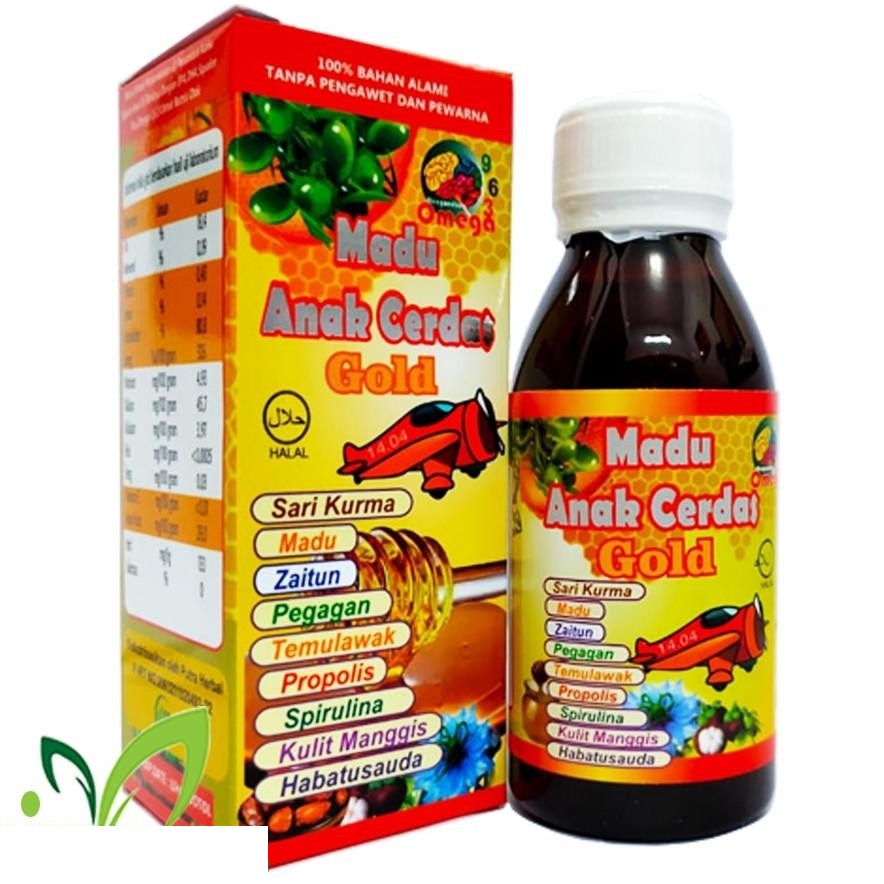 MADU ANAK CERDAS GOLD/MADU HERBAL/VITAMIN ANAK