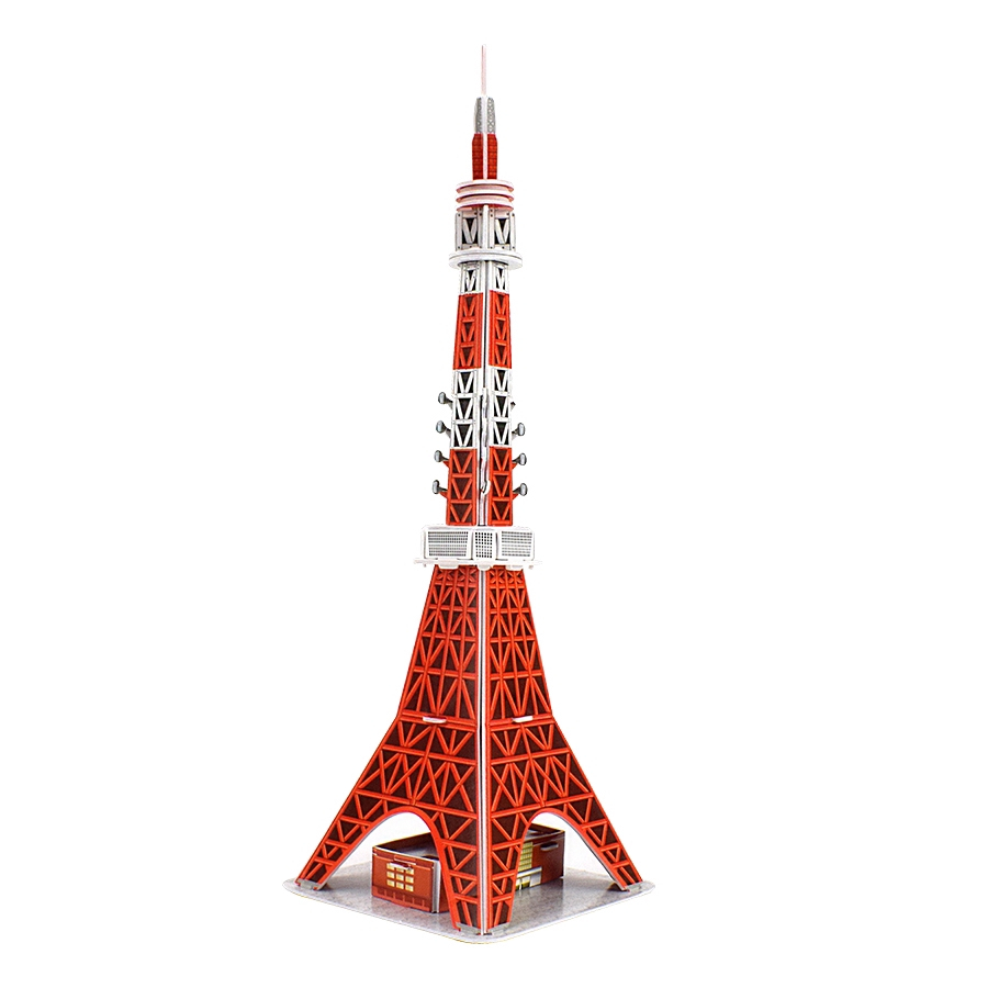 Puzzle 3 Dimensi | TOKYO TOWER | Kado Ulang Tahun Anak - Kreasi Anak - Menara - DIY