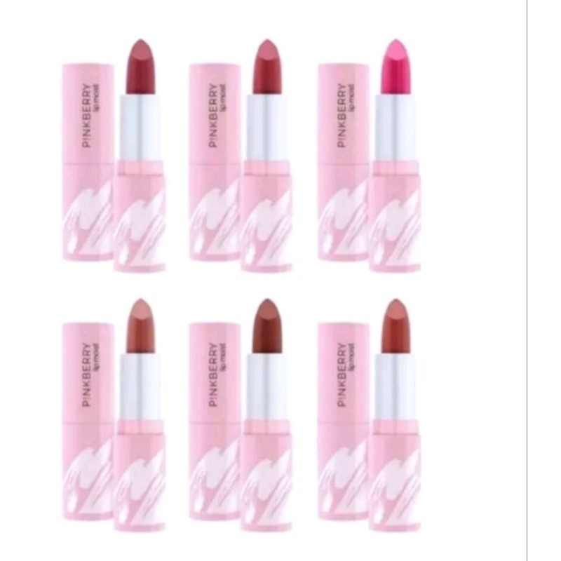 Lipstik Pinkberry Lipmoist (rijek gompal)