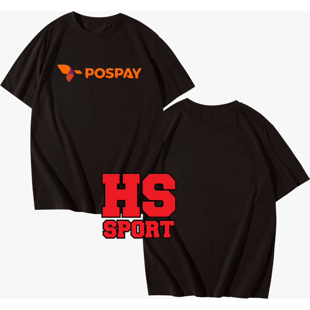 KAOS POSPAY -  BAJU POSPAY 1 BARIS - TSHIRT POSPAY 1 BARIS
