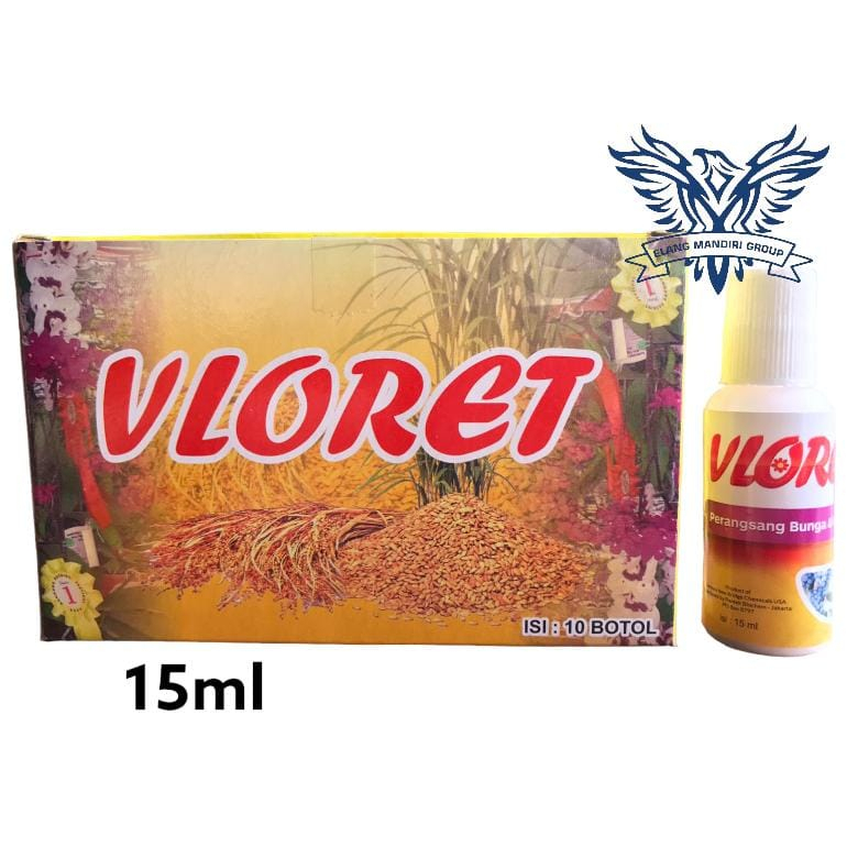 VLORET 15ml Nutrisi Perangsang Bunga dan Buah Mangga Apel Durian Kelengkeng Melon, dll Mc Errol