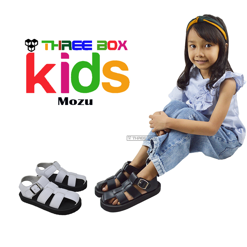 Sandal Tali Anak / Sendal Anak Cewek / Sandal Anak Perempuan / Sandal Sepatu Anak  - THREE BOX MOZA KIDS