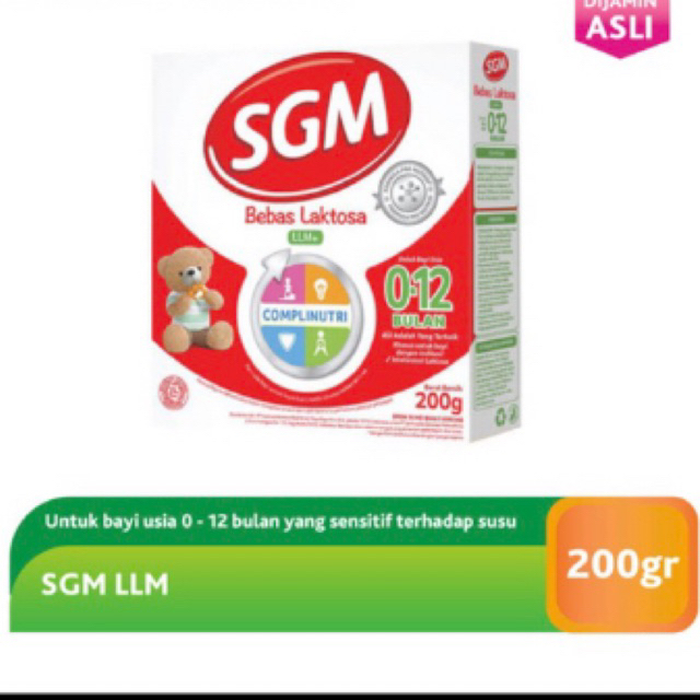 SGM LLM susu formula