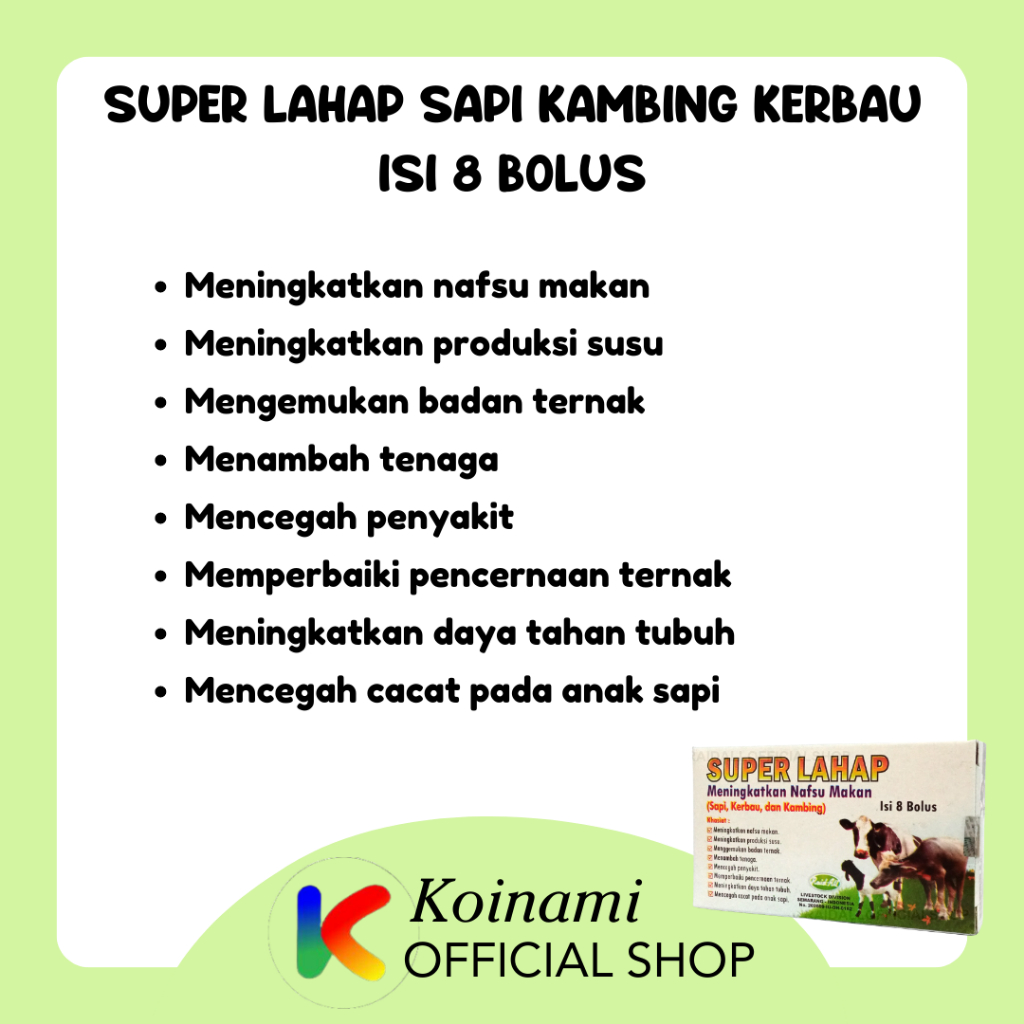 SUPER LAHAP SAPI KAMBING KERBAU / MENINGKATKAN NAFSU MAKAN SAPI KERBAU KAMBING / raid