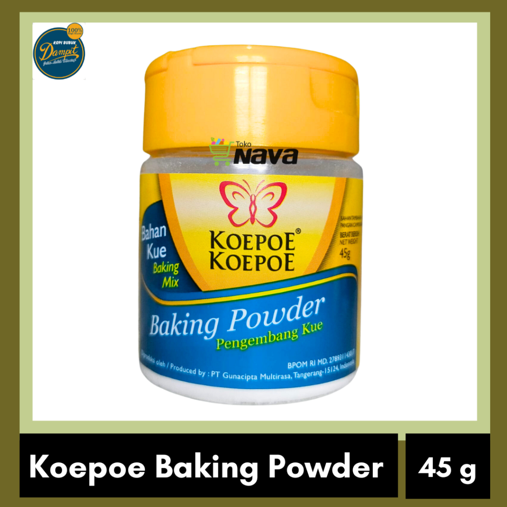 

BAKING POWDER / BUMBU KUPU / BAKING POWDER KOEPOE 45g