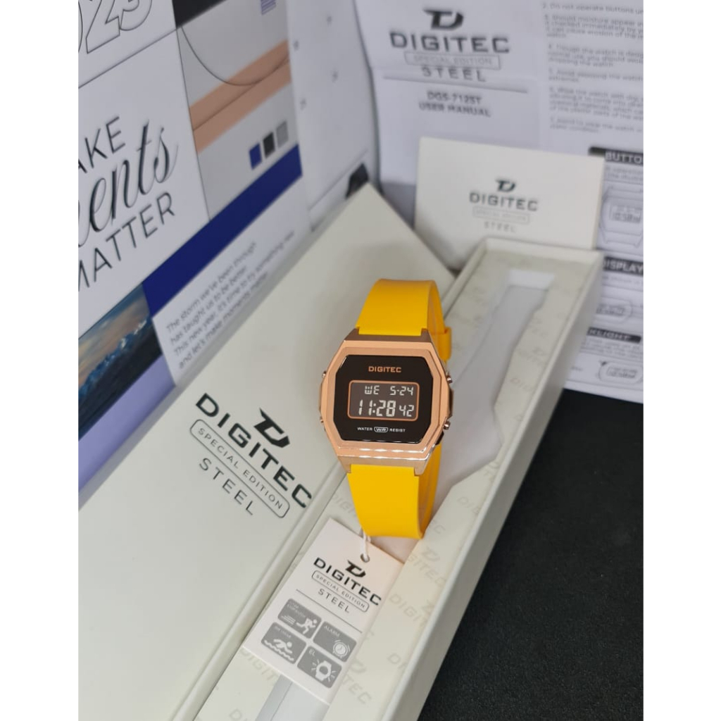 Jam Tangan Wanita Digitec 7125 Original