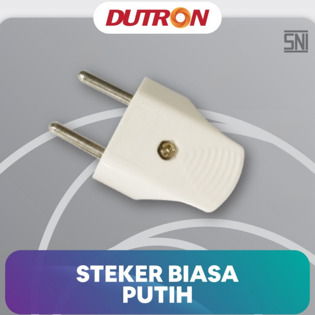 Steker Gepeng Steker Biasa Murah SNI / Steker Gepeng BROCO SNI