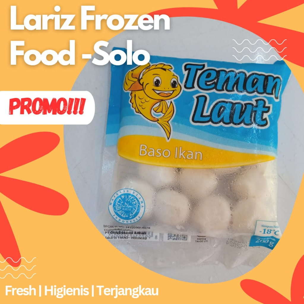 

Teman Laut Bakso Ikan 200 Gram
