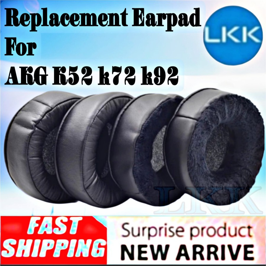 Bantalan Cushion Earpad Foam AKG K52 K72 K92 - Busa AKG K 52 72 92