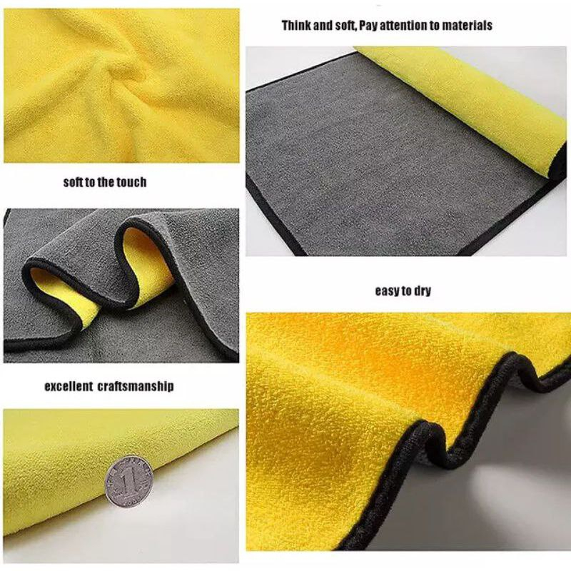 KAIN LAP MICROFIBER SERBAGUNA 30x30CM 2 SISI HALUS MULTIFUNGSI LAP KACA MEJA MOTOR MOBIL LEMBUT SERAP AIR