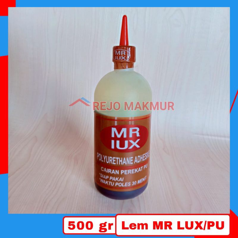 Lem Kayu Epoxy PU Polyurethane MR IUX / MR LUX 500 Gram