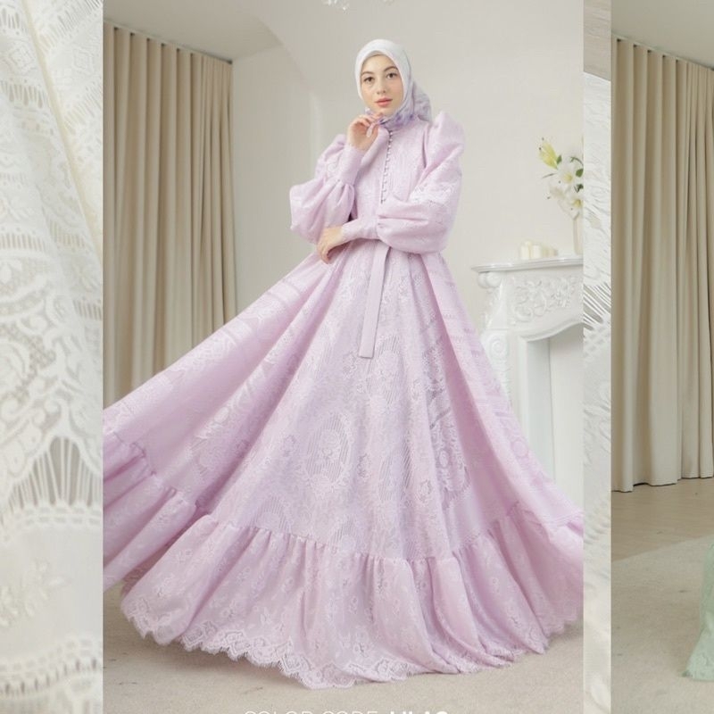 Luxurycouture GAUN MUSLIM TREND / GAUN PESTA WANITA