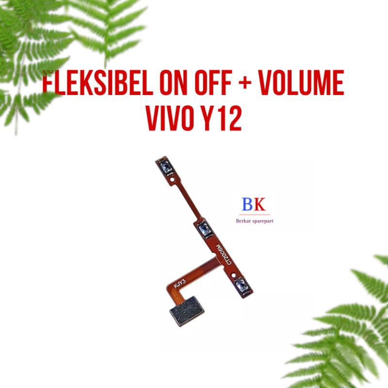 FLEKSIBEL ON OFF + VOLUME VIVO Y12