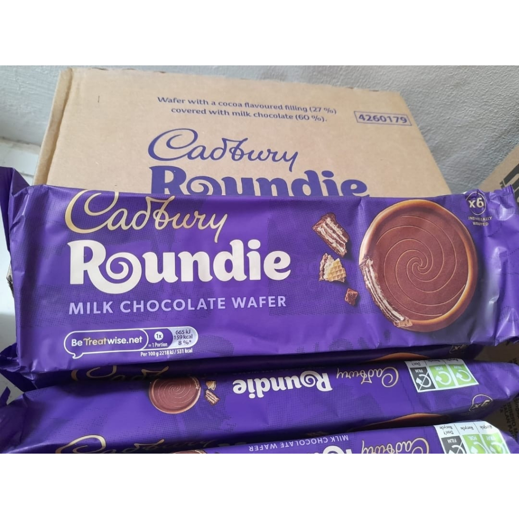 Cadbury Roundie milk chocolate isi 6 180gr