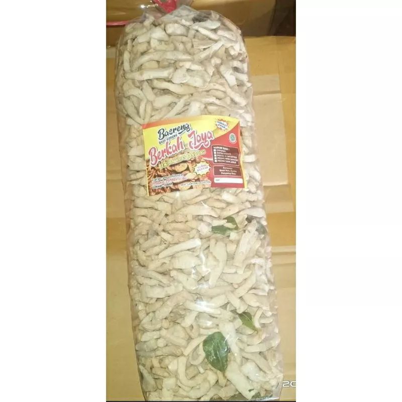 

Basreng Origonal dan Pedas Daun Jeruk Renyah & Gurih