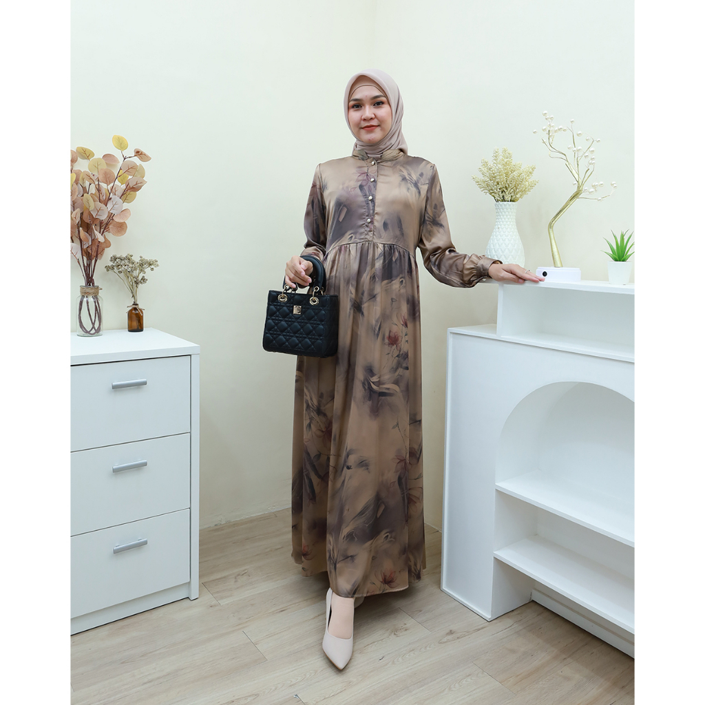 LAIKA Dress Pakaian Wanita -Terbaru by Hijab Mamah icis