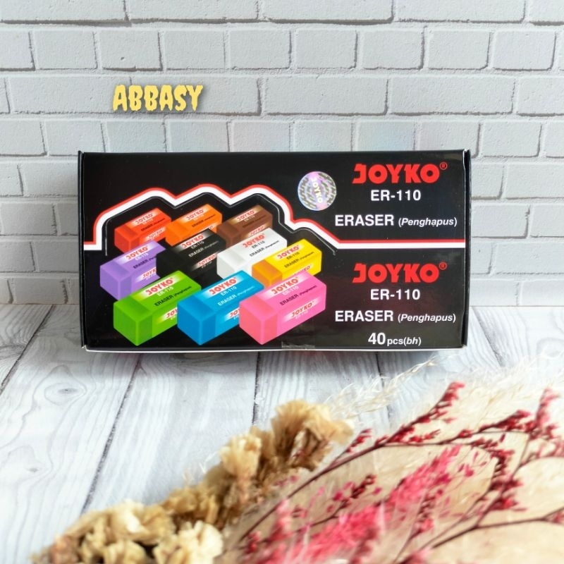 

Penghapus Kecil / Eraser Warna-Warni Joyko ER-110 ( 20 pcs )