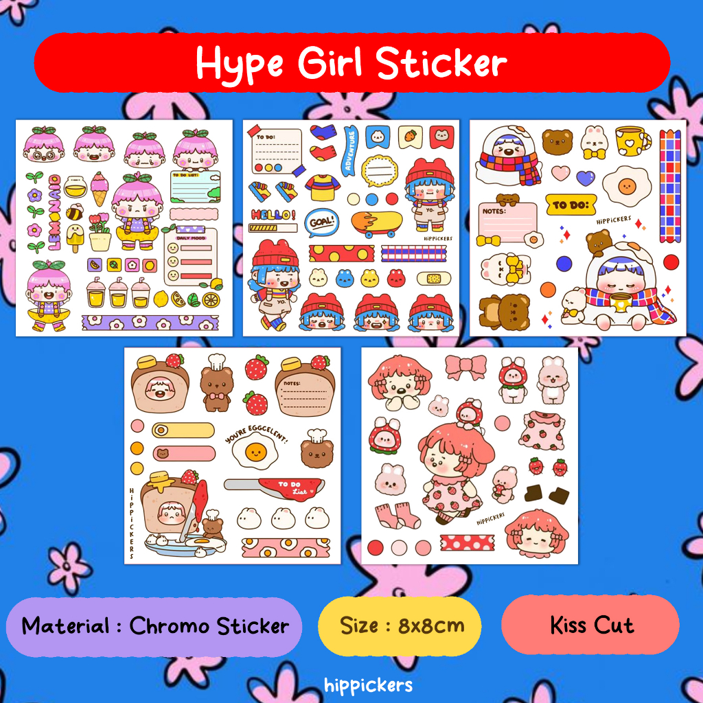 

(hippickers) Hype girl sticker