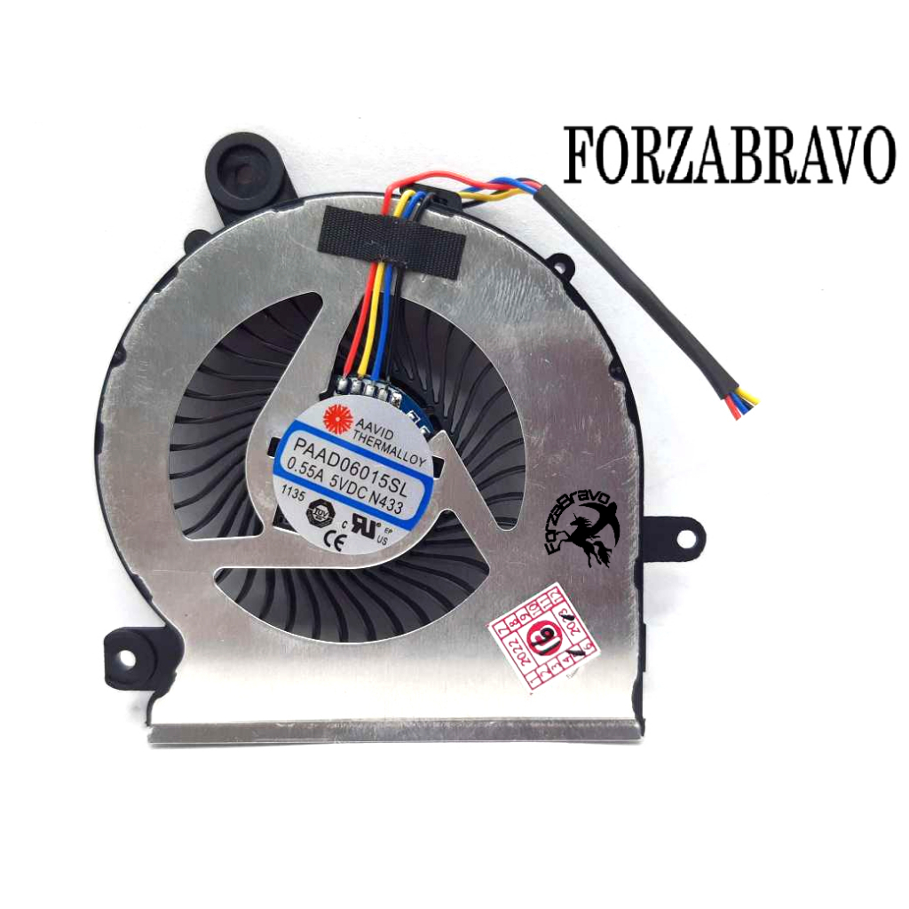 MSI Cpu Kipas Cooling Fan MSI MS-16R3 GF63 Thin 8RCS 8SC 9RC 9RCX 9SC WP65 9TH (Right)