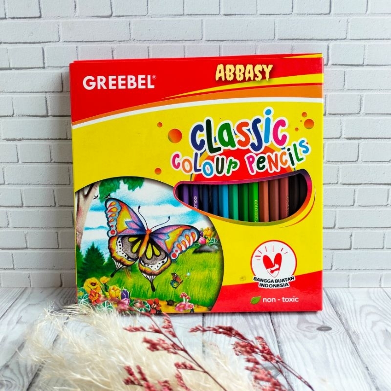 

GREBELL pensil warna Anak 7036 CLASSIC 24 warna