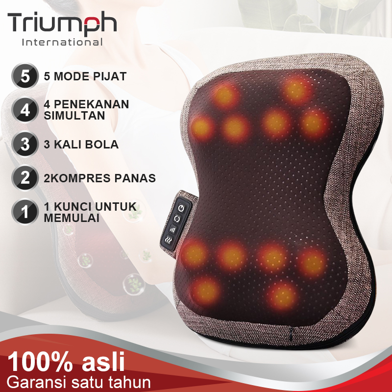 Pijat tulang belakang lumbar dan leher, punggung, pinggang dan bahu, pijat tubuh multifungsi, pijat mobil