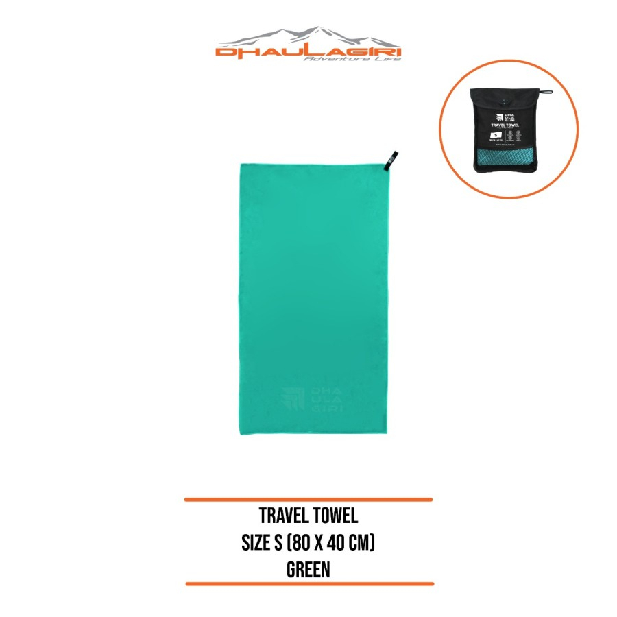 Handuk Microfibre Size S Small Dhaulagiri Travel Towel Camping Oudoor