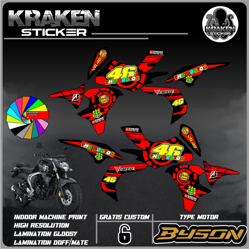 STRIPING STICKER BYSON FI STIKER BYSON FI NEW STICKER LIS LIST BYSON FI CODE 05