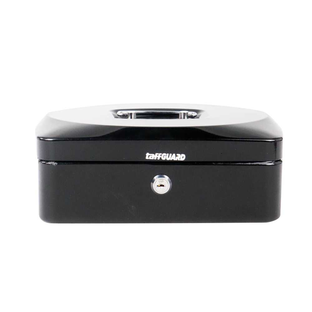 Kotak Brankas Uang Safebox Key Lock 25x19x9cm Tempat Penyimpanan Barang Perhhiasan Pengunci Aman Berkualitas