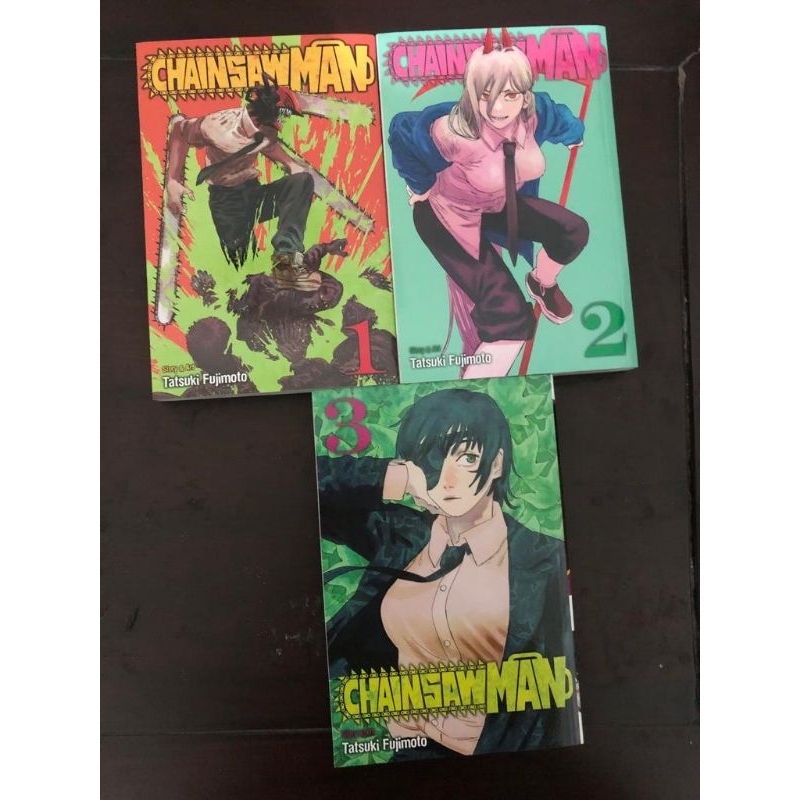 komik / manga Chainsaw man viz media set 1-3