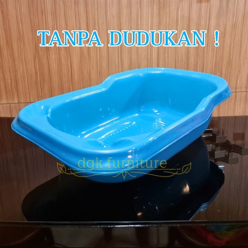 Bak Tempat Ember Mandi Bayi Babybath Baby Bath Bath Tub Bathtub Bathub Bayi Baby Newborn Baru Lahir Plastik TANPA DUDUKAN TANPA TEMPAT DUDUK POLOS RATA