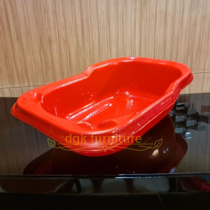 Bak Tempat Ember Mandi Bayi Babybath Baby Bath Bath Tub Bathtub Bathub Bayi Baby Newborn Baru Lahir Plastik TANPA DUDUKAN TANPA TEMPAT DUDUK POLOS RATA