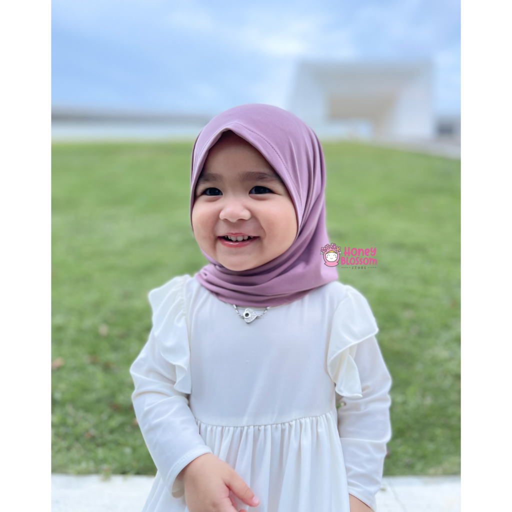 HONEYBLOSSOM jilbab bayi / jilbab bayi 6 12 bulan perempuan lucu zahra / pashtan anak