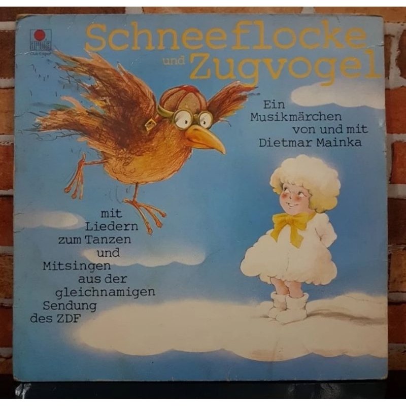 Vinyl Piringan Hitam 12 inch Schneeflocke Und Zugvogel