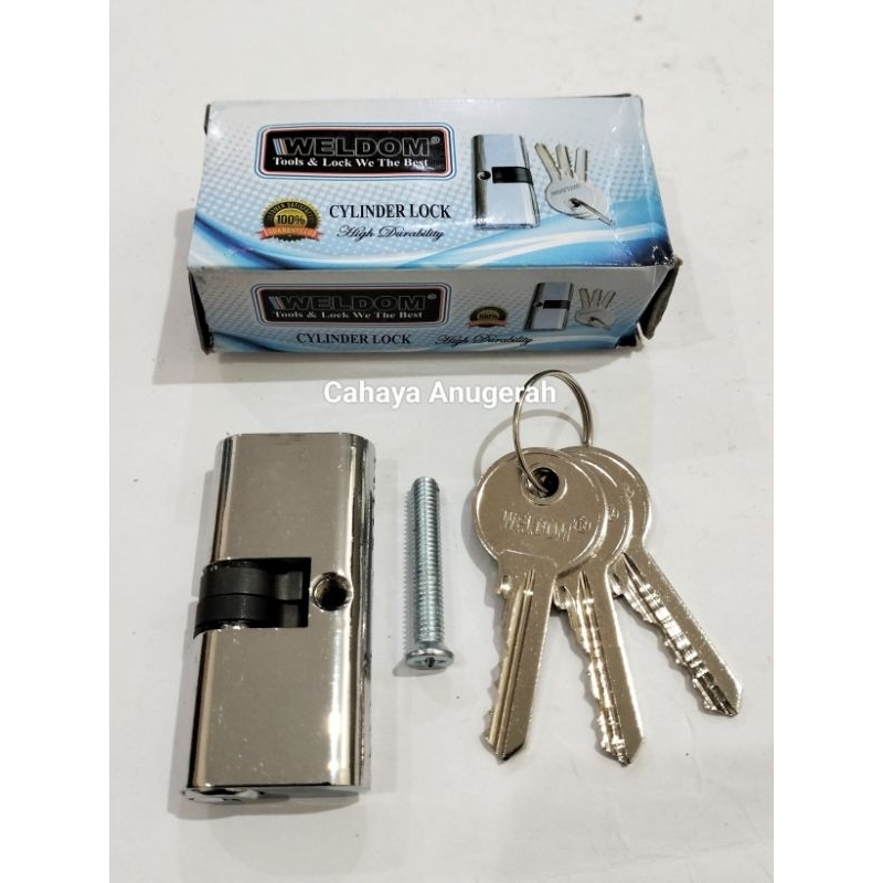 Anak Kunci Weldom / Silinder Kunci Weldom / Silinder Kunci Alumunium