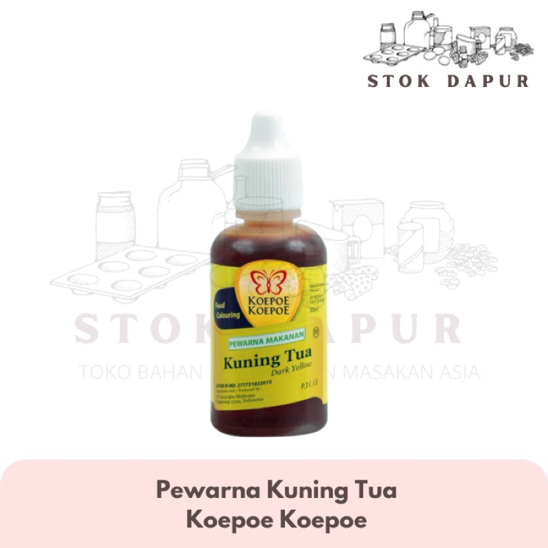 

Pewarna Kuning Tua 30ml Koepoe Koepoe