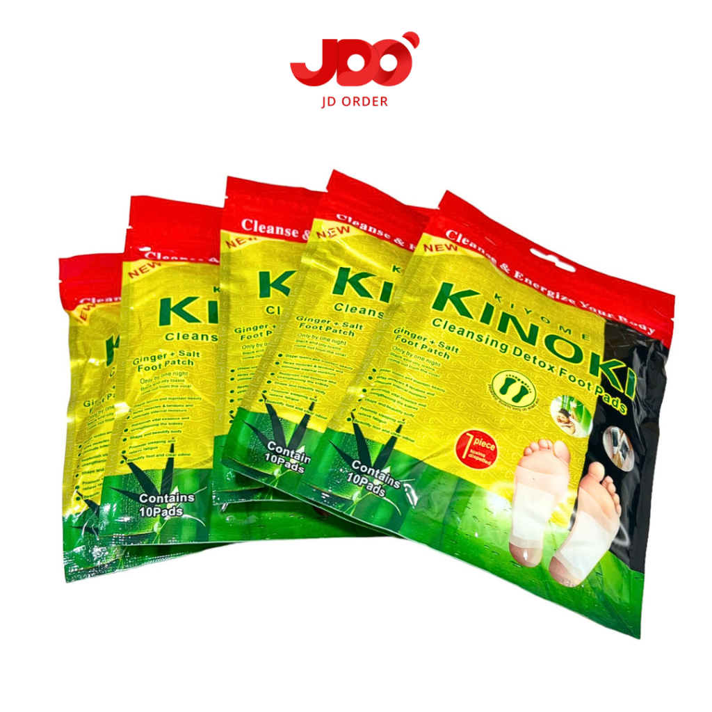 Koyo Kaki Kinoki Detox Gold Emas Original 1 Box Isi 10 Pcs / 5 Pasang