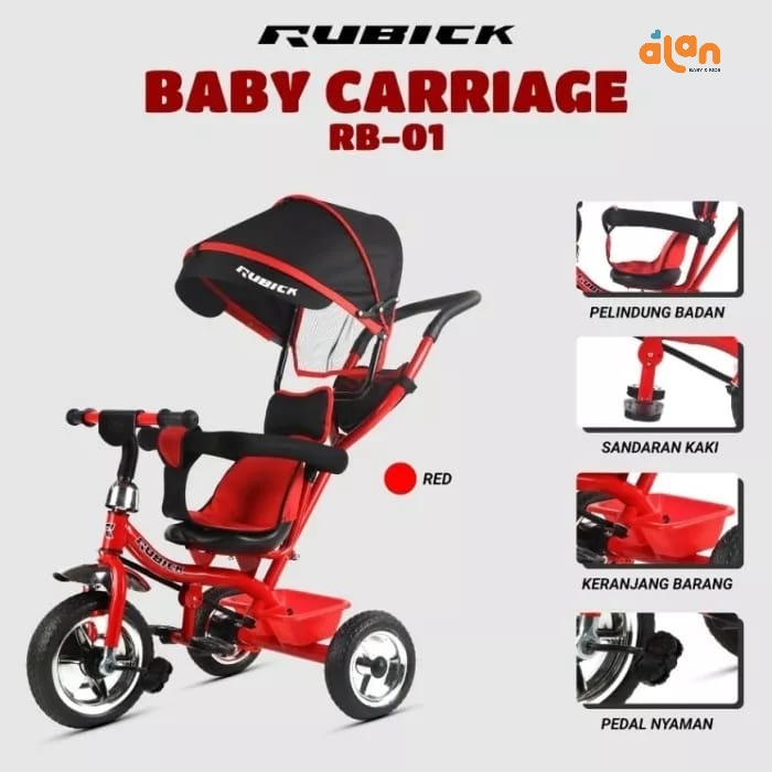Tricycle rubick RB-01 Baby Carriage