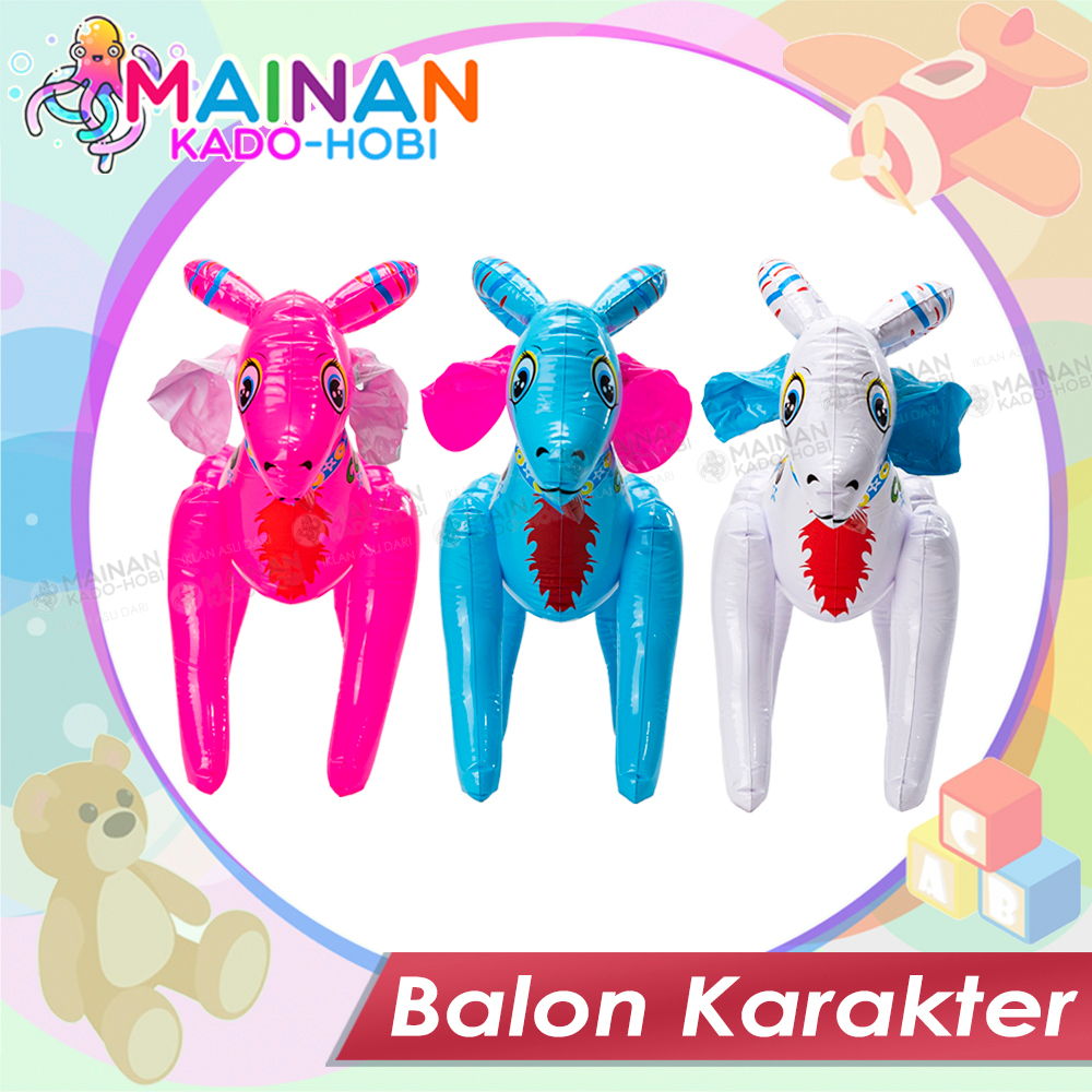 HADIAH ULANG TAHUN MAINAN EDUKASI ANAK UNISEX BALON FOIL PUKUL TINJU BONEKA ANIMAL