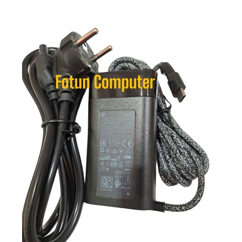 Adaptor Charger HP ProBook 635 Aero G8 Notebook PC 20V 3.25A USB Type-C