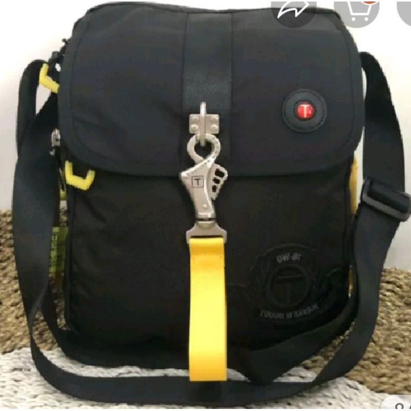 tas selempang pria . tough