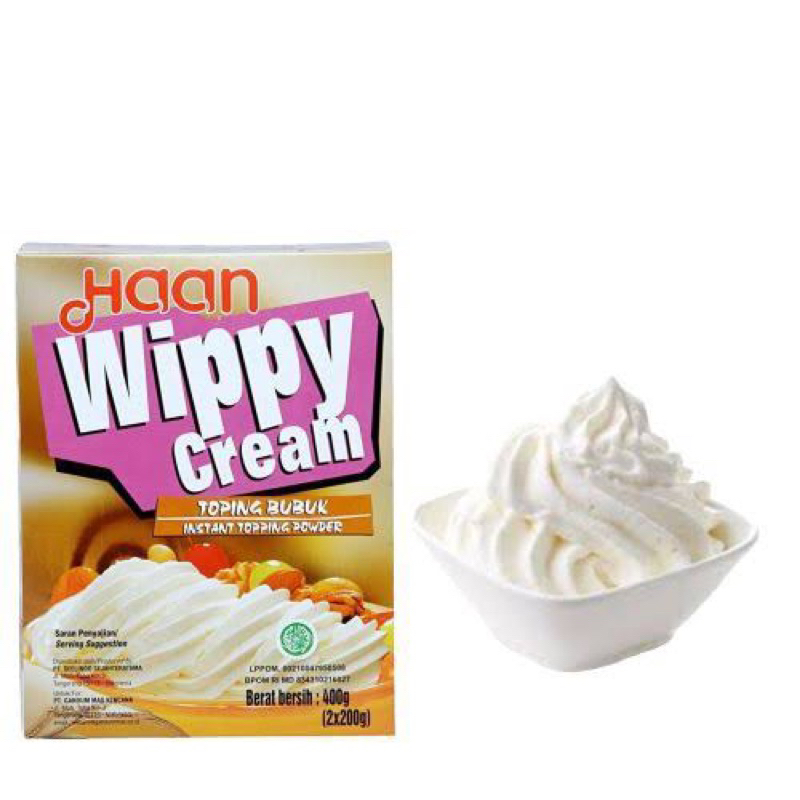 

Haan Wippy Cream 400gr