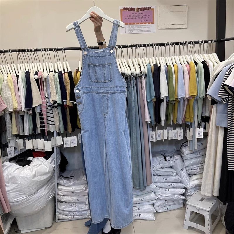 Baju overall wanita jeans Jumpsuit Jeans import korea Celana denim Celana Panjang Overall kekinian 2023